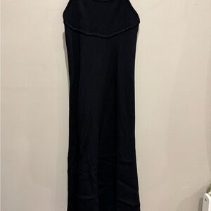 Zara Black Ribbed Dress
